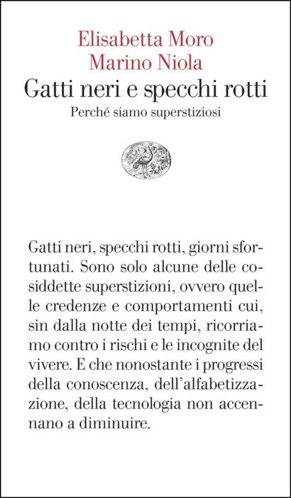 Copertina del libro Gatti neri e specchi rotti di Elisabetta Moro, Marino Niola