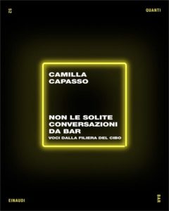 Copertina del libro Non le solite conversazioni da bar di Camilla Capasso