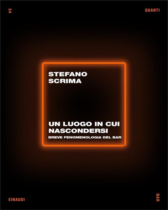 Copertina del libro Un luogo in cui nascondersi di Stefano Scrima